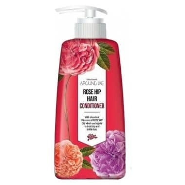 Welcos Кондиционер для волос Around me Rose Hip Hair Conditioner, 500 мл.