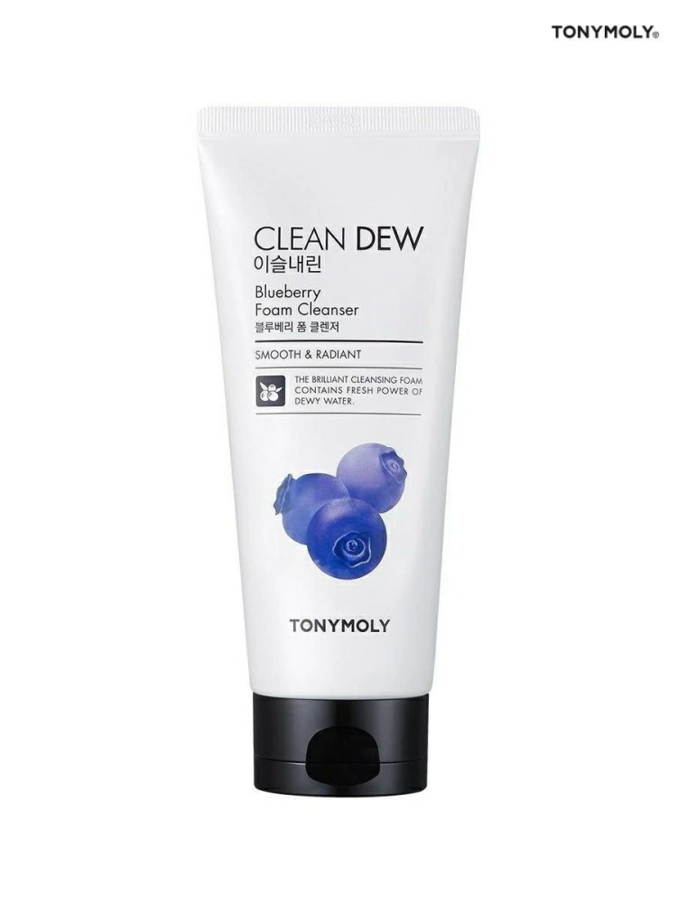 Tonymoly Пенка для умывания лица Clean Dew Blueberry Foam Cleanser, 180 мл.