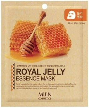 Тканевая маска для лица Mijin  Essence Mask Royal Jelly, 25 гр.