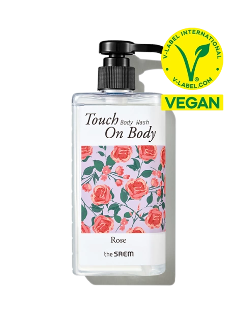 The Saem Гель для душа с экстрактом розы Touch On Body Rose Body Wash