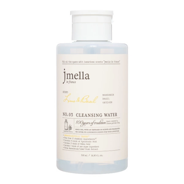 Jmella IN FRANCE LIME & BASIL CLEANSING WATER Очищающая вода "Лайм и базилик"