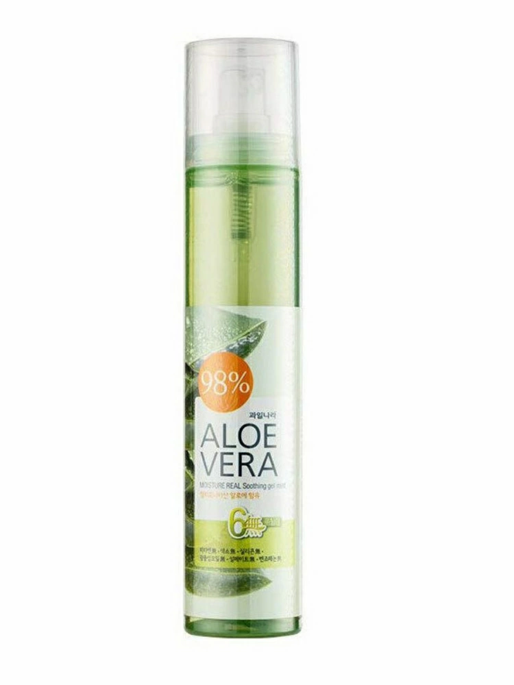 Welcos Успокаивающий мист для тела Kwailnara Aloe Vera Moisture Real Soothing Gel Mist, 125 мл.