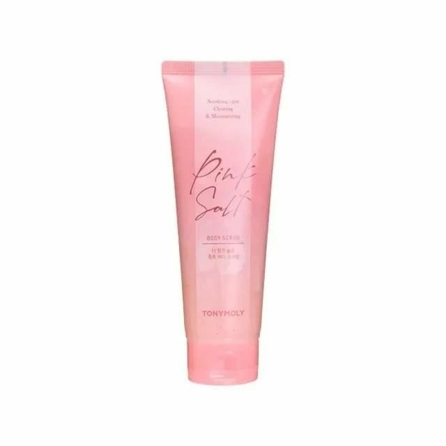 Tonymoly THE PINK SALT CHOK CHOK BODY SCRUB Скраб для тела с гималайской розовой солью 195г