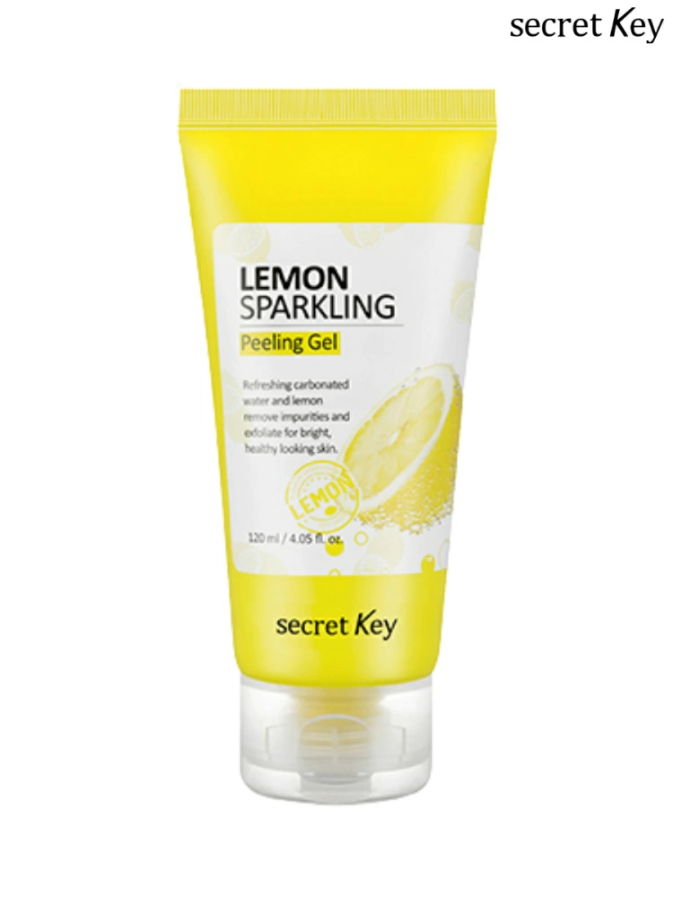 Secret Key Пилинг-гель Lemon Sparkling Peeling Gel с экстрактом лимона, 120 мл.