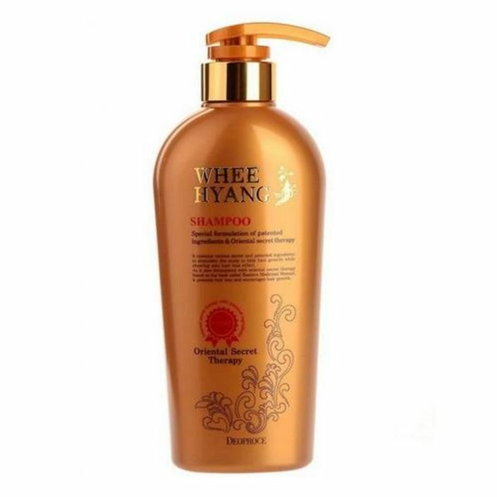 Deoproce Шампунь для волос Whee Hyang Shampoo, с корнем женьшеня