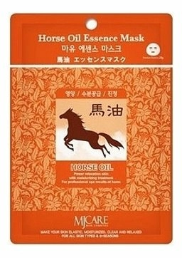 Тканевая маска конский жир horse oil essence mask, 23 гр.