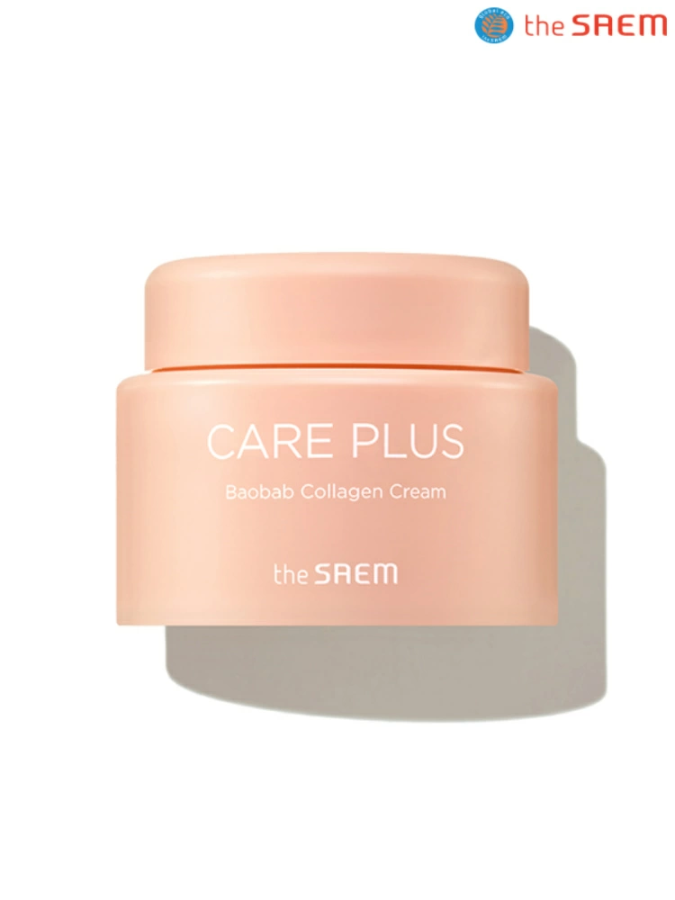 The Saem Крем для лица Care Plus Baobab Collagen Cream, 100 мл.