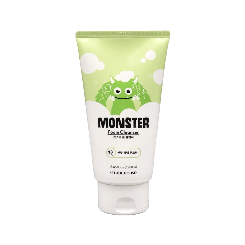 Etude House Monster Foam Cleanser Освежающая пенка для умывания