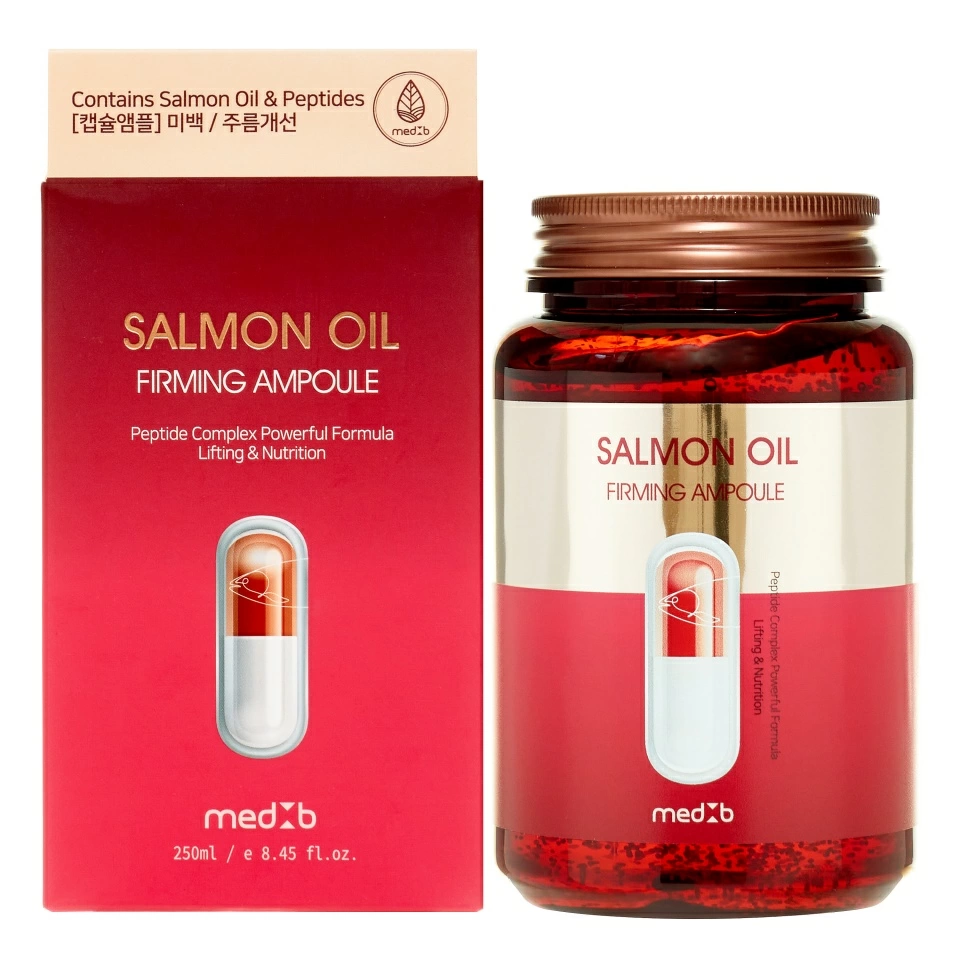 MEDB Salmon Oil Firming Ampoule Укрепляющая сыворотка для лица с маслом дикого лосося