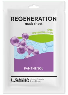 L.Sanic Тканевая маска восстанавливающая с пантенолом Panthenol Regeneration Mask Sheet, 25мл