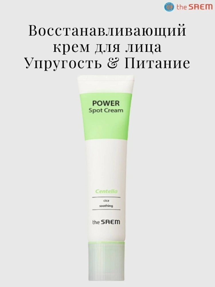 The Saem Крем для лица Power Spot Centella Cream, 40 мл.