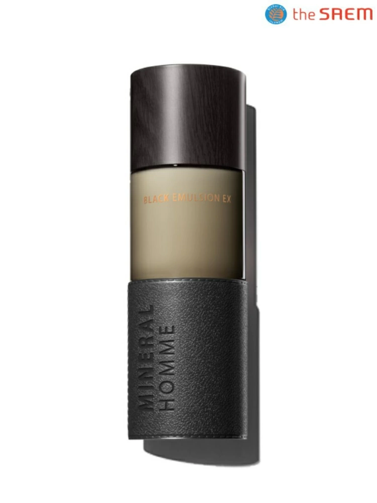 The Saem Эмульсия Mineral Homme Black Emulsion EX, 130 мл.