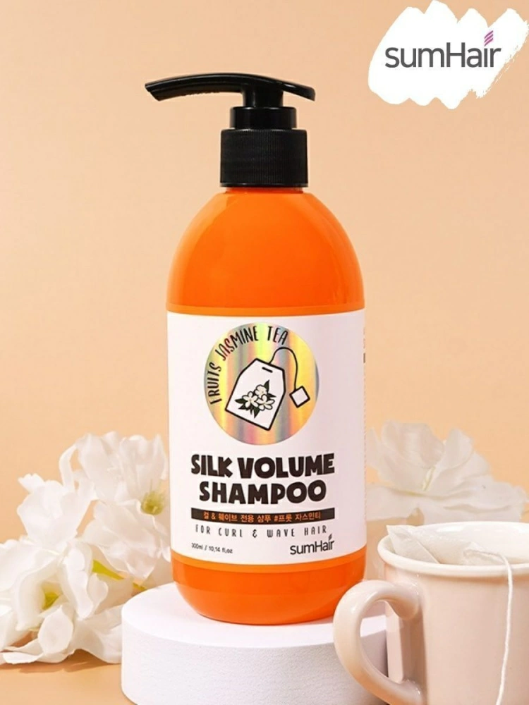 Шампунь SUMHAIR Silk Volume Shampoo Fruits Jasmine Tea, 300 мл.