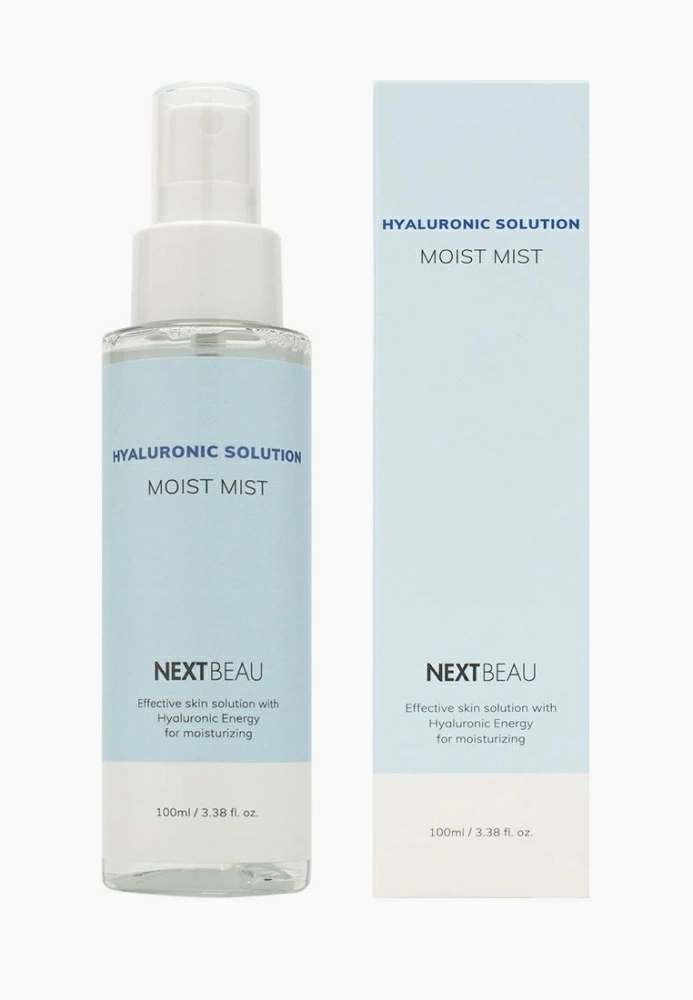 NEXTBEAU Hyaluronic Solution Moist Mist Увлажняющий мист с гиалуроновой кислотой 100мл