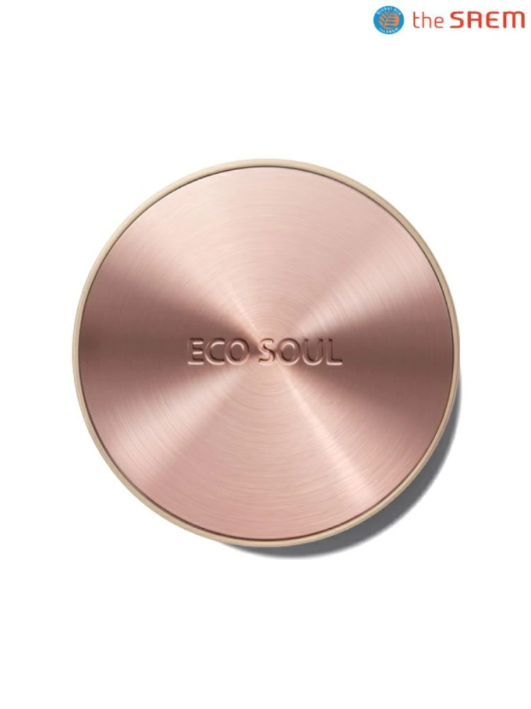 The Saem Пудра компактная тональная Eco Soul Essence Foundation Pact 23 Natural Beige