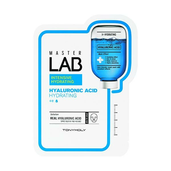 Tonymoly Тканевая маска для лица Master Lab Hyaluronic Acid Mask, 19 гр.