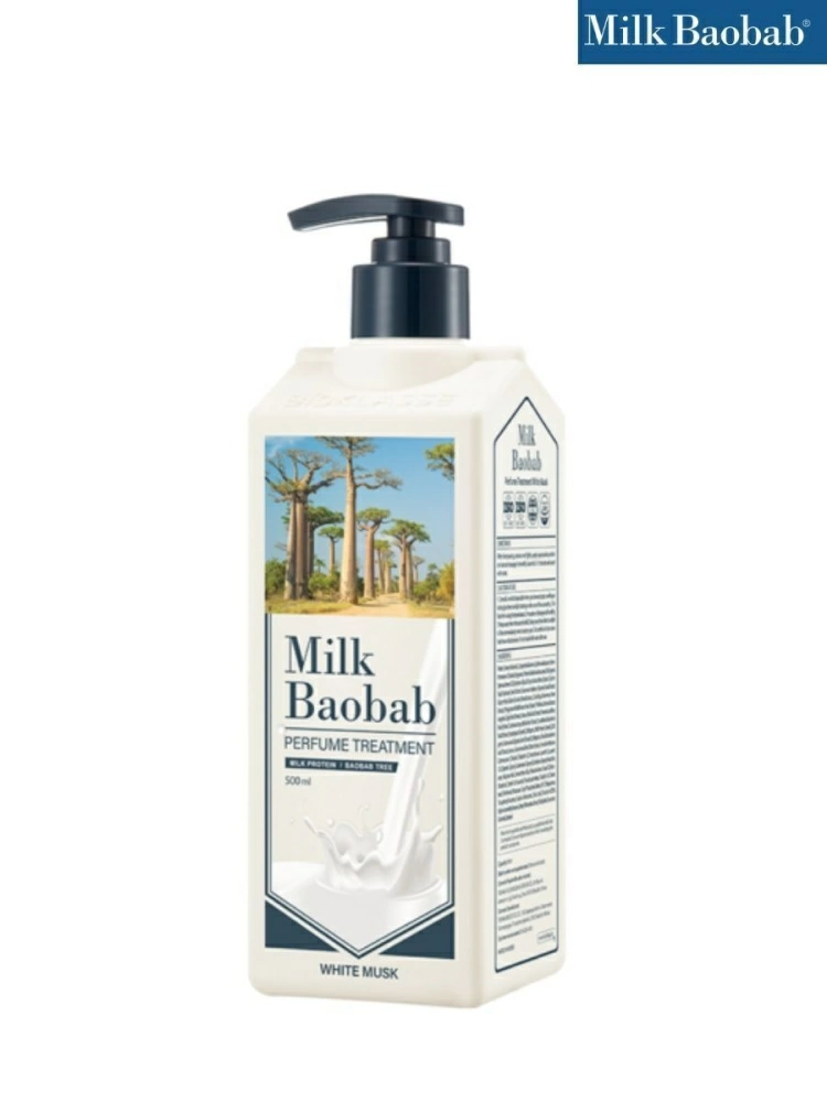 MilkBaobab Бальзам для волос Perfume Treatment White Musk, 500 мл.