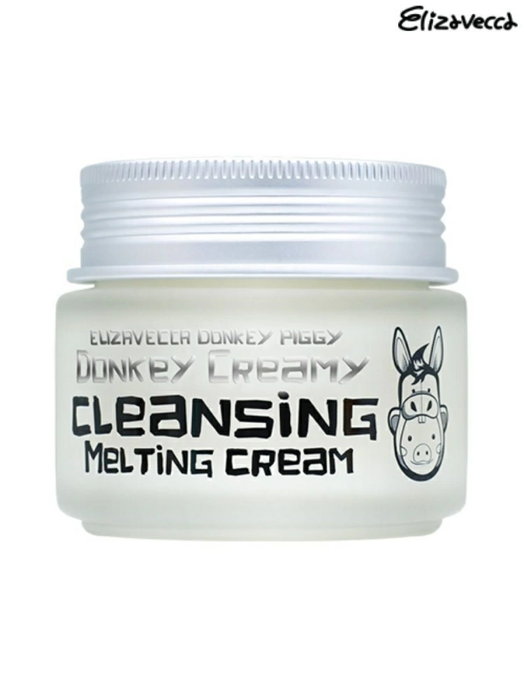 Elizavecca Очищающий крем для лица Donkey Creamy Cleansing Melting Cream, 100 гр.