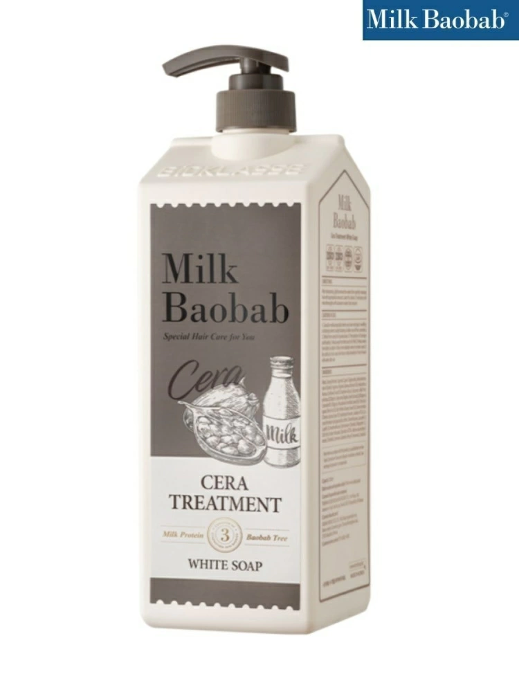 MilkBaobab Бальзам для волос Cera Treatment White Soap, 1,2 л.