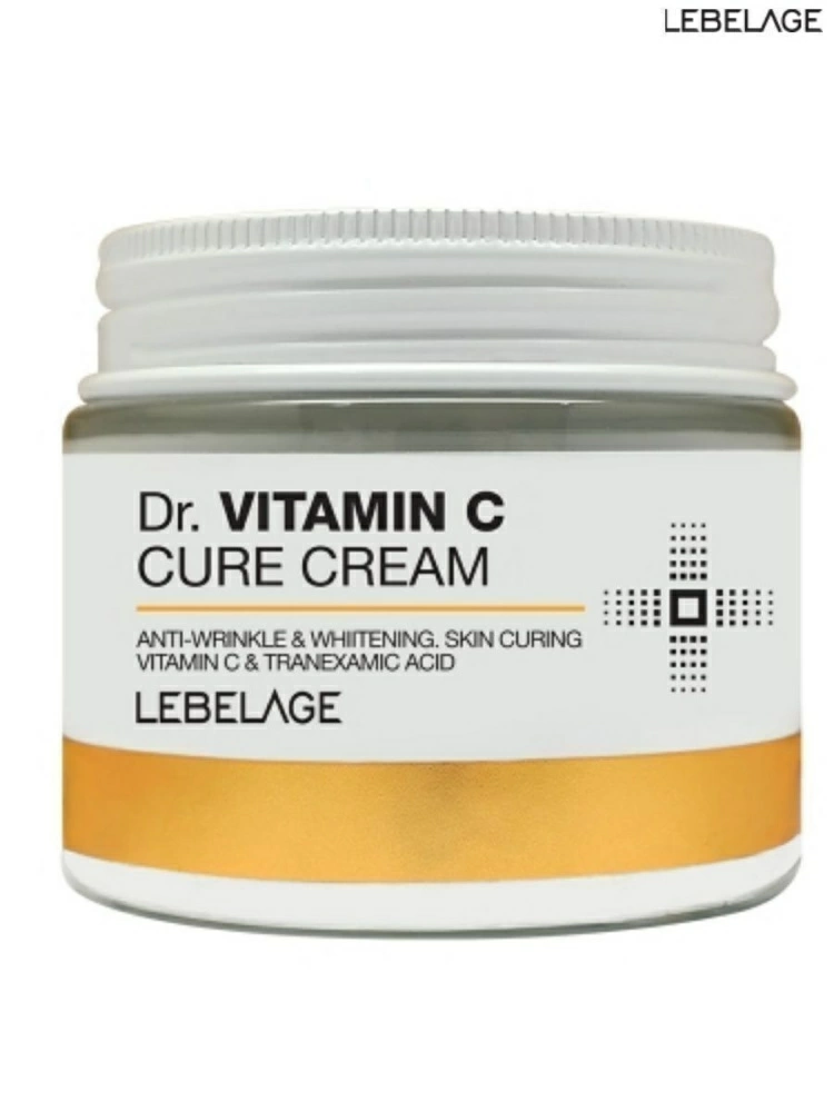 Крем для лица осветляющий Lebelage Dr. Vitamin C Cure Cream