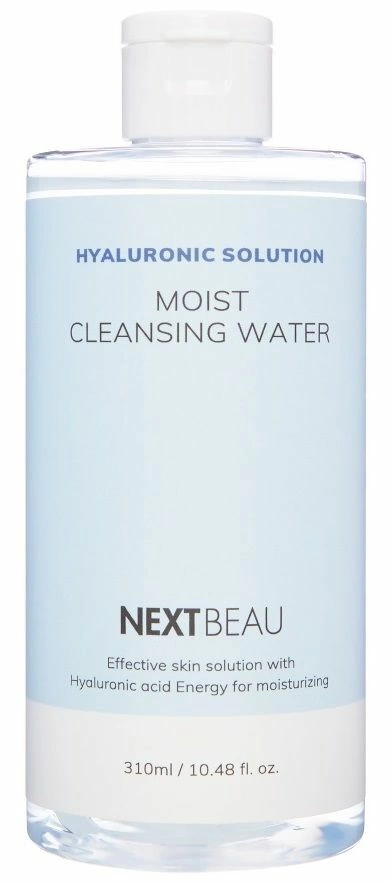 NEXTBEAU Hyaluronic Solution Moist Cleansing Water Увлажняющая мицеллярная вода с гиалуроновой кислотой 310мл