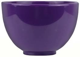 Anskin Чаша для размешивания альгинатной маски Rubber Ball Middle Purple, средняя, сиреневая, 500 мл.