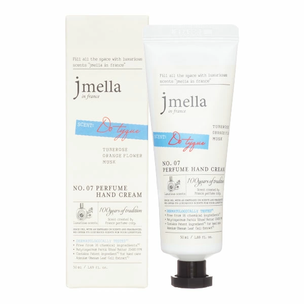 Jmella IN FRANCE DO TYQUE PERFUME HAND CREAM Крем для рук "Тубероза, апельсиновый цветок, мускус"