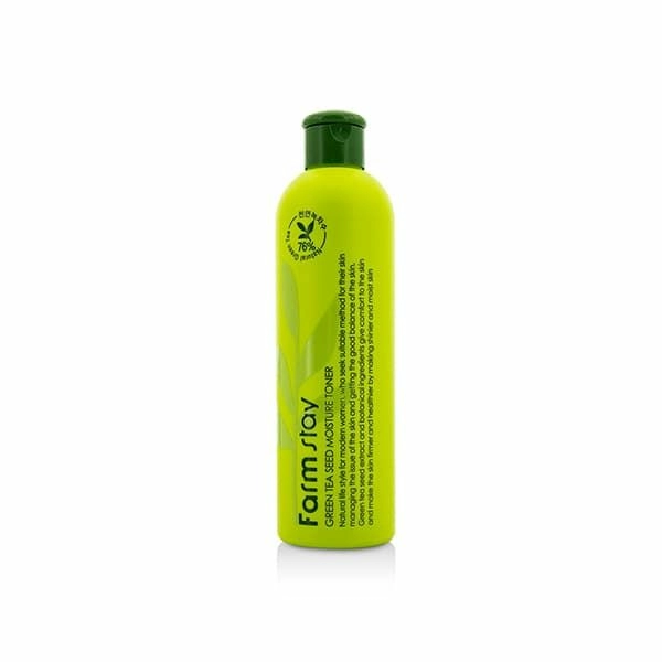 FarmStay Увлажняющий тонер Green Tea Seed Moisture Toner с семенами зеленого чая, 300 мл.