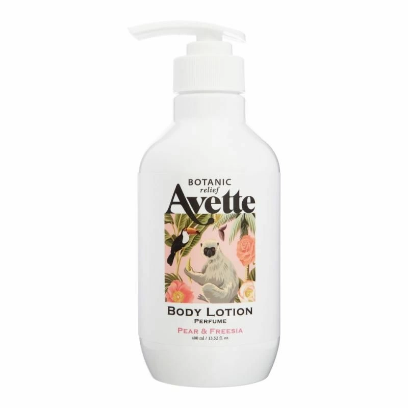 Tonymoly AVETTE PEAR & FREESIA PERFUME BODY LOTION Парфюмированный лосьон для тела c ароматом груши и цветка фрезии 400мл