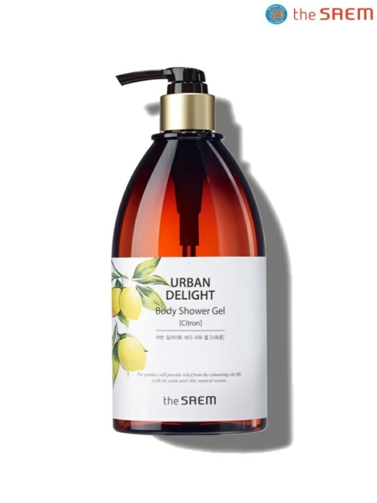 The Saem Гель для душа Urban Delight Body Shower Gel Citron, цитрус, 400 мл.