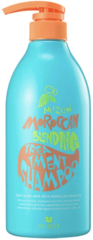 Mizon Шампунь для волос Moroccan Blending Treatment Shampoo с маслом арганы, 800 мл.