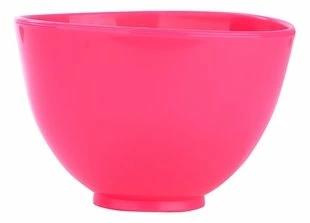Anskin Чаша для размешивания альгинатной маски Rubber Bowl Small Red, маленькая, красная, 300 мл.