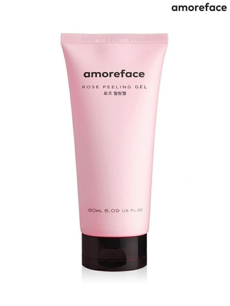 Amoreface Пилинг-гель для сухой и обезвоженной кожи лица Rose Peeling Gel с розой, 180 мл.