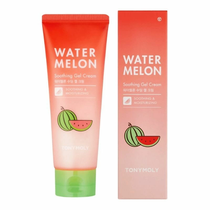 Tonymoly WATERMELON SOOTHING GEL CREAM Успокаивающий и увлажняющий гель-крем с экстрактом арбуза 120мл