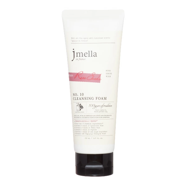 Jmella IN FRANCE ROSE SUEDE CLEANSING FOAM Пенка для умывания "Роза, замша, мускус"