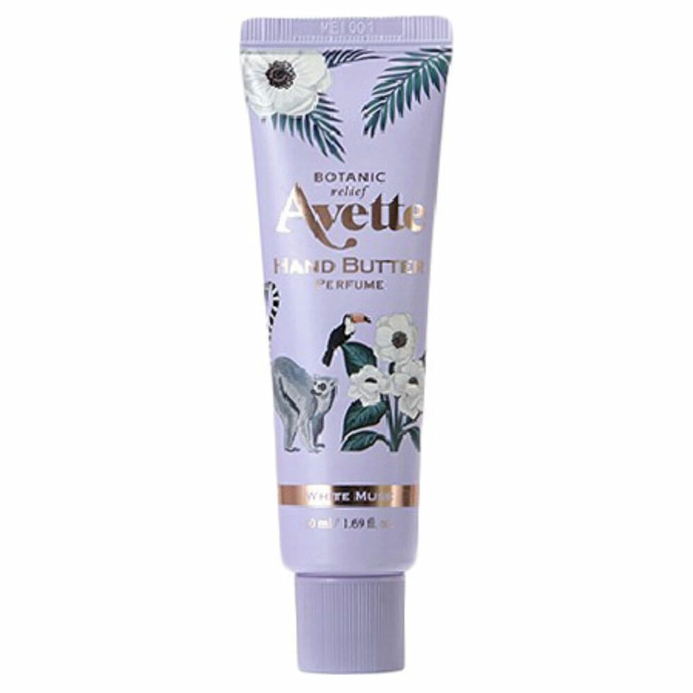 Tonymoly AVETTE BOTANIC RELIEF WHITE MUSK HAND BUTTER Парфюмированное масло для рук с ароматом белого мускуса 141мл