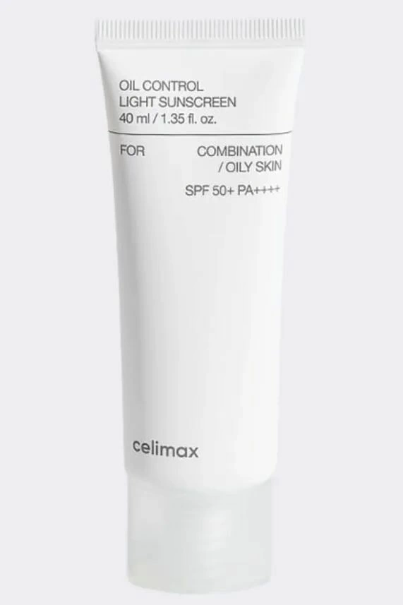 Celimax Крем для лица солнцезащитный Oil Control Light Sunscreen, 40 мл.