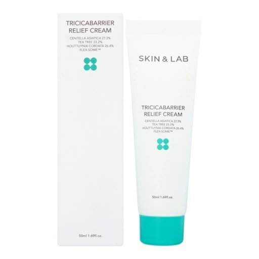 SKIN&LAB Tricicabarrier Relief Cream Восстанавливающий крем для лица с экстрактами центеллы азиатской и чайного дерева 50мл