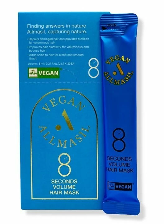 ALLMAS 8 Sec Маска для волос для объема ALLMASIL 8 Seconds Volume Hair Mask STICK POUCH 8ml*20