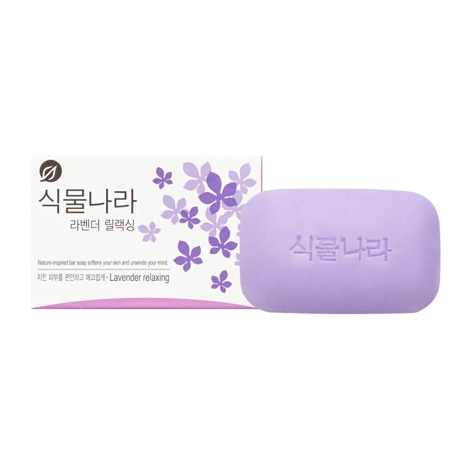 Lion Botanic Nation Lavender relaxing Туалетное мыло с экстрактом лаванды