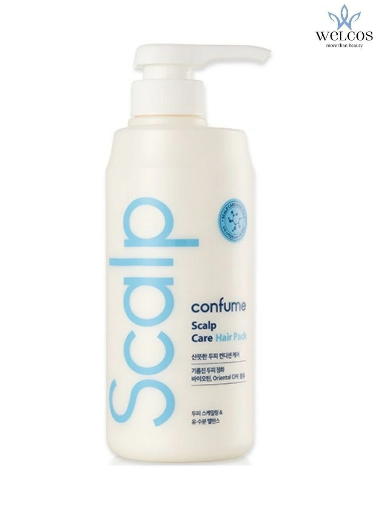 Welcos Маска для волос Comfume Scalp Care Hair Pack, 500 мл.