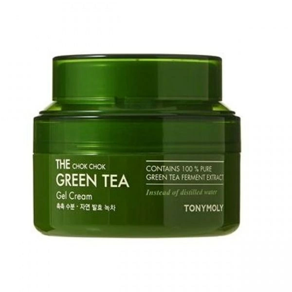 Tonymoly The Chok Chok Green Tea Gel Cream Увлажняющий гель-крем с экстрактом зелёного чая 60мл