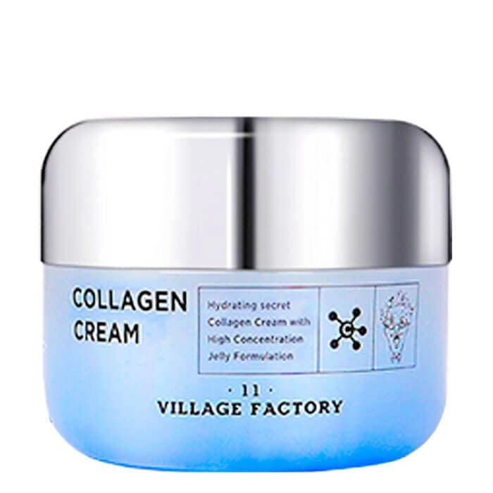 Village 11 Factory Увлажняющий крем для лица Collagen Cream с коллагеном, 50 мл.