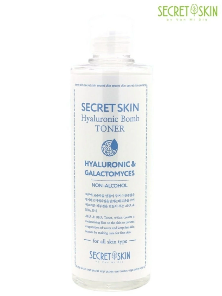 Secret Skin Тонер Hyaluronic Bomb Toner, 250 мл.