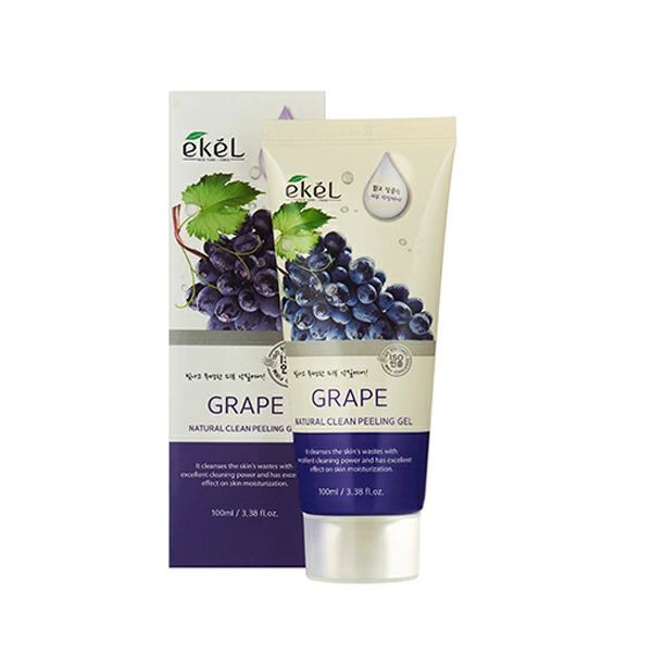 Ekel Natural Clean Peeling Gel Grape Пилинг-скатка с экстрактом винограда