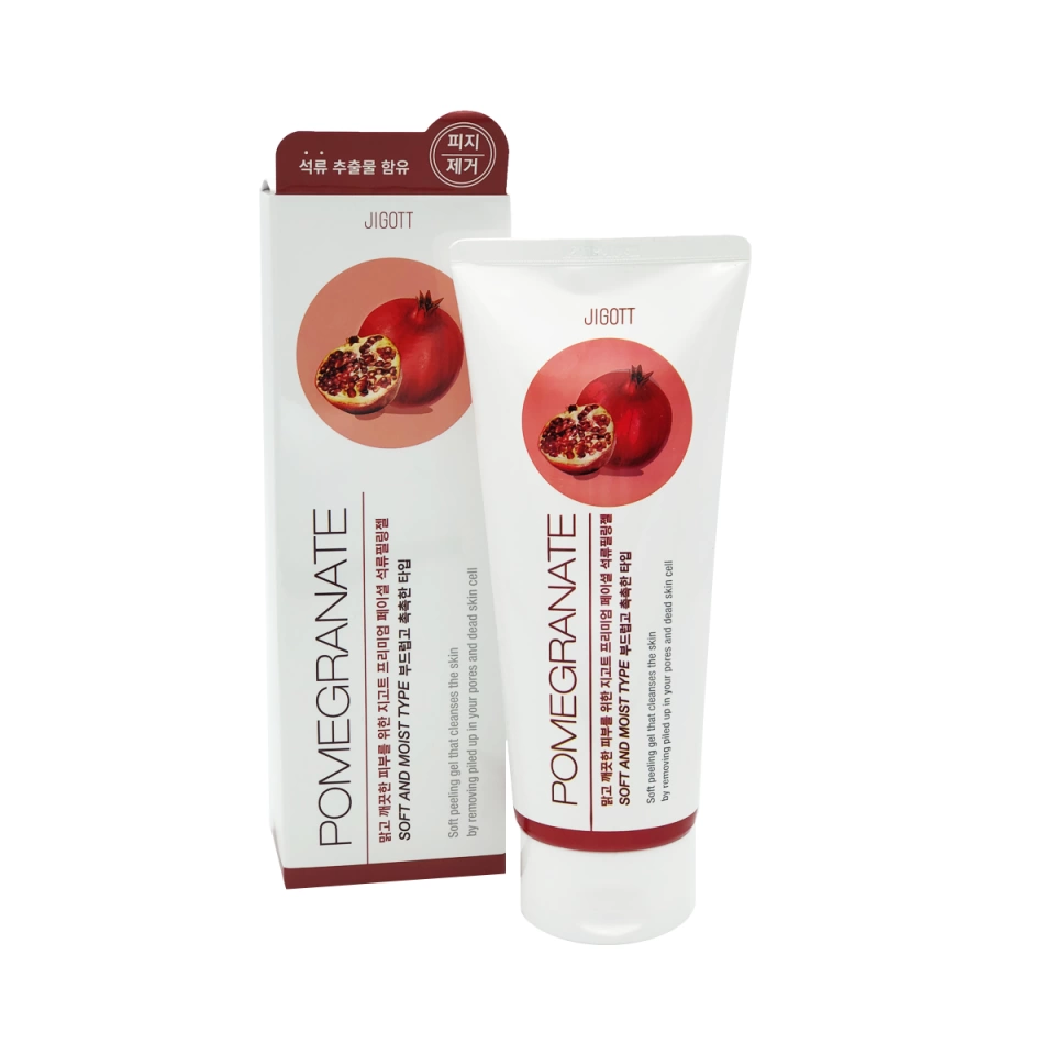Jigott Premium Facial Pomegranate Peeling Gel Гель с экстрактом граната