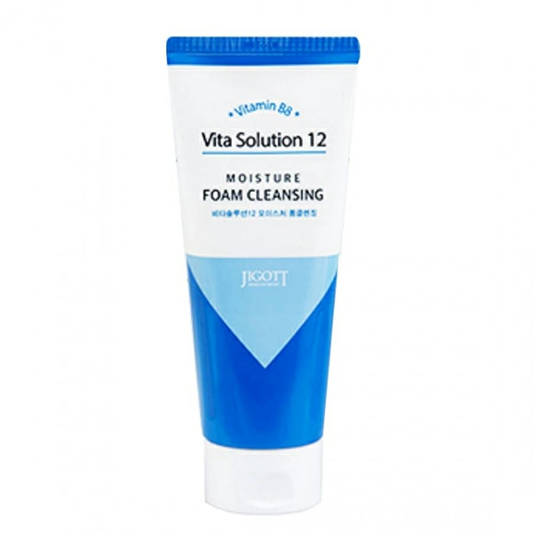 Jigott Vita Solution 12 Moisture Foam Cleansing Пенка для умывания