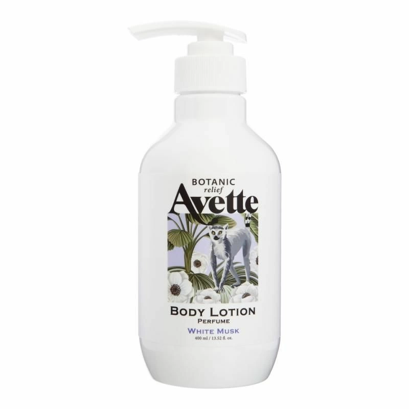 Tonymoly AVETTE WHITE MUSK PERFUME BODY LOTION Парфюмированный лосьон для тела c ароматом белого мускуса 400мл