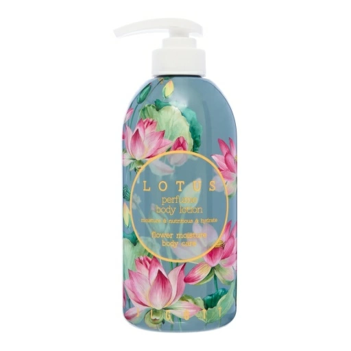 Jigott Lotion Лосьон для тела парфюмированный с экстрактом лотоса Lotus Perfume Body Lotion, 500 мл.