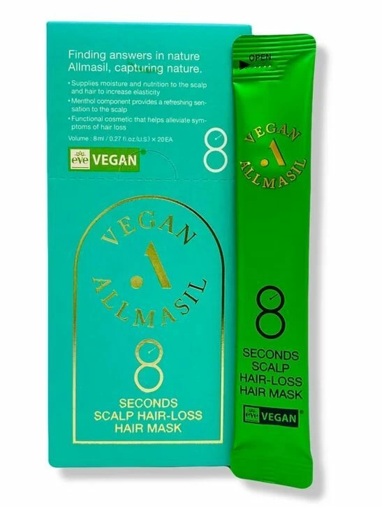 ALLMAS 8 Sec Маска для волос против выпадения ALLMASIL 8 Seconds Scalp Hair-Loss Hair Mask STICK POUCH 8ml*20